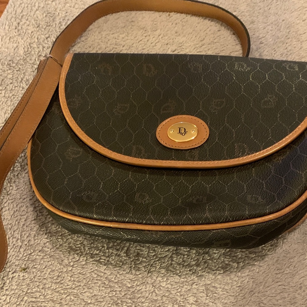 Dior Black and Tan Clutch